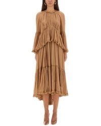 Zimmermann - "Hypnotic Peplum" Ruffle Dress - Lyst