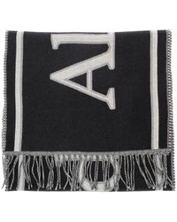 McQueen - And Scarf With Varsity Logo - Lyst