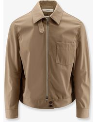 Celine - Cotton Jacket With Triomphe Patch - Lyst