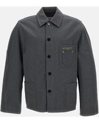 Givenchy - Jacket With Patch Pockets - Lyst