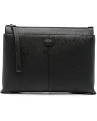 Tod's - Document Holder Medium Leather Pouch - Lyst
