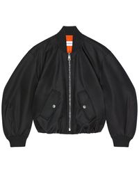Givenchy - Cropped Cocoon Bomber - Lyst