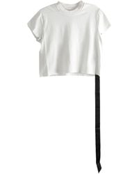 Rick Owens - Cotton Cropped T-Shirt - Lyst
