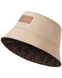 Fendi - Logo Bucket Hat - Lyst