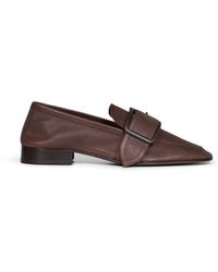 Dries Van Noten - Natural-Grain Leather Loafers - Lyst