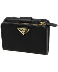 Prada - Nylon And Leather French Wallet - Lyst