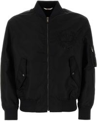 Valentino Garavani - Nylon Bomber Jacket - Lyst