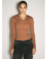 Y. Project - Y/Project Pinched Shoulder Rib Sweater - Lyst