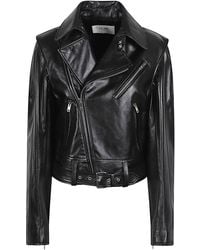 Celine - Leather Biker Jacket - Lyst