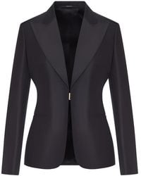 Gucci - Fine Silk Faille Jacket - Lyst