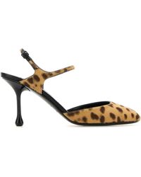 Jimmy Choo - 'Pixie' Pumps With High Sculpted Heel And All-Over Leopard Print - Lyst