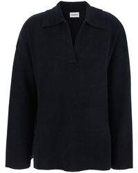 P.A.R.O.S.H. - Sweater With Polo Collar - Lyst