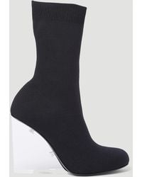 McQueen - Shard High Heel Boots - Lyst