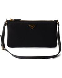 Prada - Logo Shoulder Bag - Lyst