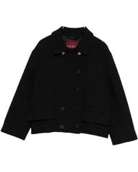 Gucci - Wool Tweed Double-Breasted Blazer - Lyst