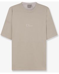 Dior - Dior Knitted T-Shirt With Logo - Lyst