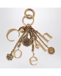 Chloé - Bag Charm Keyring Symbols Logo - Lyst