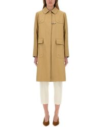 Fay - "Car Coat" Coat - Lyst