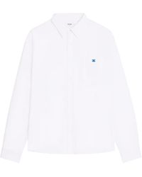 Celine - Cotton Denim Overshirt - Lyst