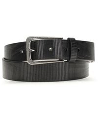 Brunello Cucinelli - Carved Leather Belt With Shimmering Buckle - Lyst
