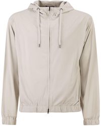 Herno - Stretch Techno-Nylon Bomber Jacket - Lyst