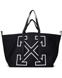 Off-White c/o Virgil Abloh Goods Quote Tote Bag in Black for Men