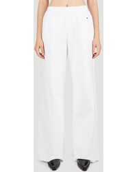 Raf Simons - Wide Leg Track Pants - Lyst