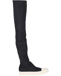 Rick Owens - Drkshdw High Sock Sneaks' Boots - Lyst
