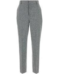Moschino - Tailored Flat Front Pant - Lyst