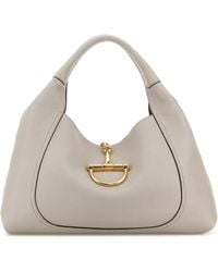 Gucci - Light Leather Large Softbit Shoulder Bag - Lyst