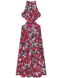 Givenchy - Long Dress With Cut-Out Detail - Lyst