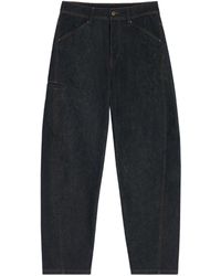 Lemaire - Twisted Denim Cotton Jeans - Lyst