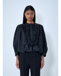 Chloé - Chloã Ruffled Detail Blouse - Lyst