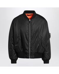Prada - Padded Renylon Bomber Jacket - Lyst