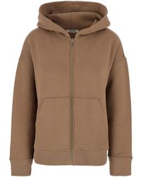 Max Mara - 'S Maxmara 'Julia' Sweatshirt With Fixed Hood And Dropped Shoulders - Lyst