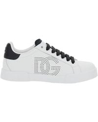Dolce & Gabbana - Sports Shoes With Logo - Lyst
