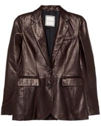 Tagliatore - Leather Jacket - Lyst