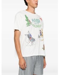 Bode - Neutrals T-Shirts & Vests - Lyst