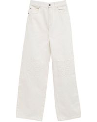 Loewe - Anagram Baggy Jeans - Lyst
