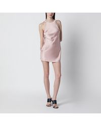 ANDAMANE - Carmen Mini Dress With Open Back - Lyst