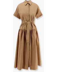 Max Mara - Agoraio Cotton Chemisier Dress - Lyst