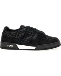 Fendi - Embroidered Match Sneakers - Lyst