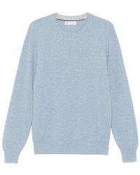 Brunello Cucinelli - English Rib Knit Sweater - Lyst