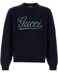 Gucci - Wool Sweater Made With Intarsia - Lyst