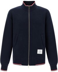 Thom Browne - Rwb Piping Sweatshirt - Lyst