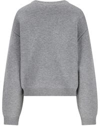 Celine - Triomphe Cashemre Sweater - Lyst