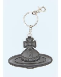 Vivienne Westwood - Leather Orb Keyring - Lyst