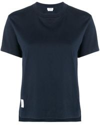 Thom Browne - Logo-Patch Short-Sleeve T-Shirt - Lyst