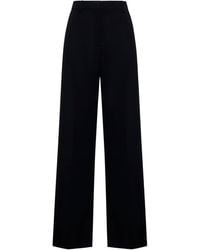 Valentino - Wool Trousers - Lyst