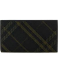 Burberry - Printed E-Canvas Wallet - Lyst